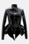 Villian Latexjacke Vorderansicht